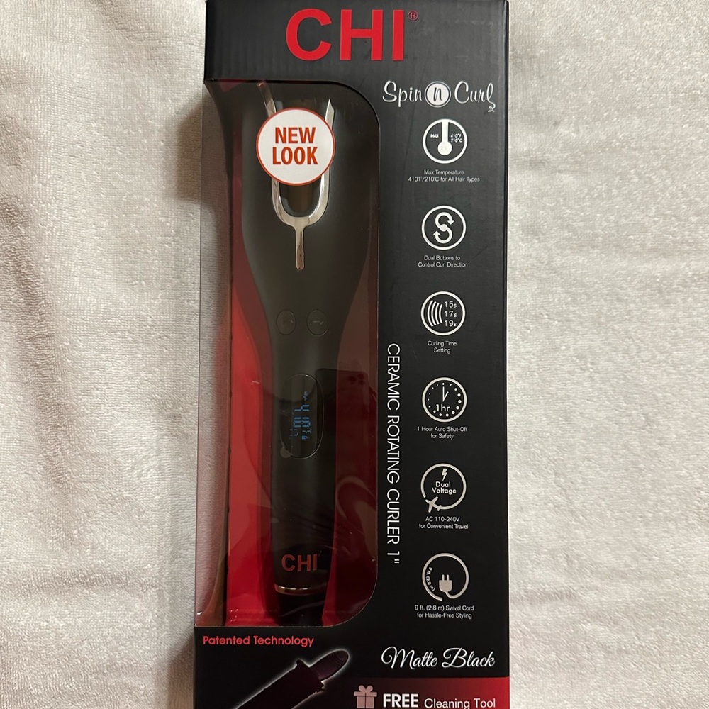 New in Box Chi Spin n curl